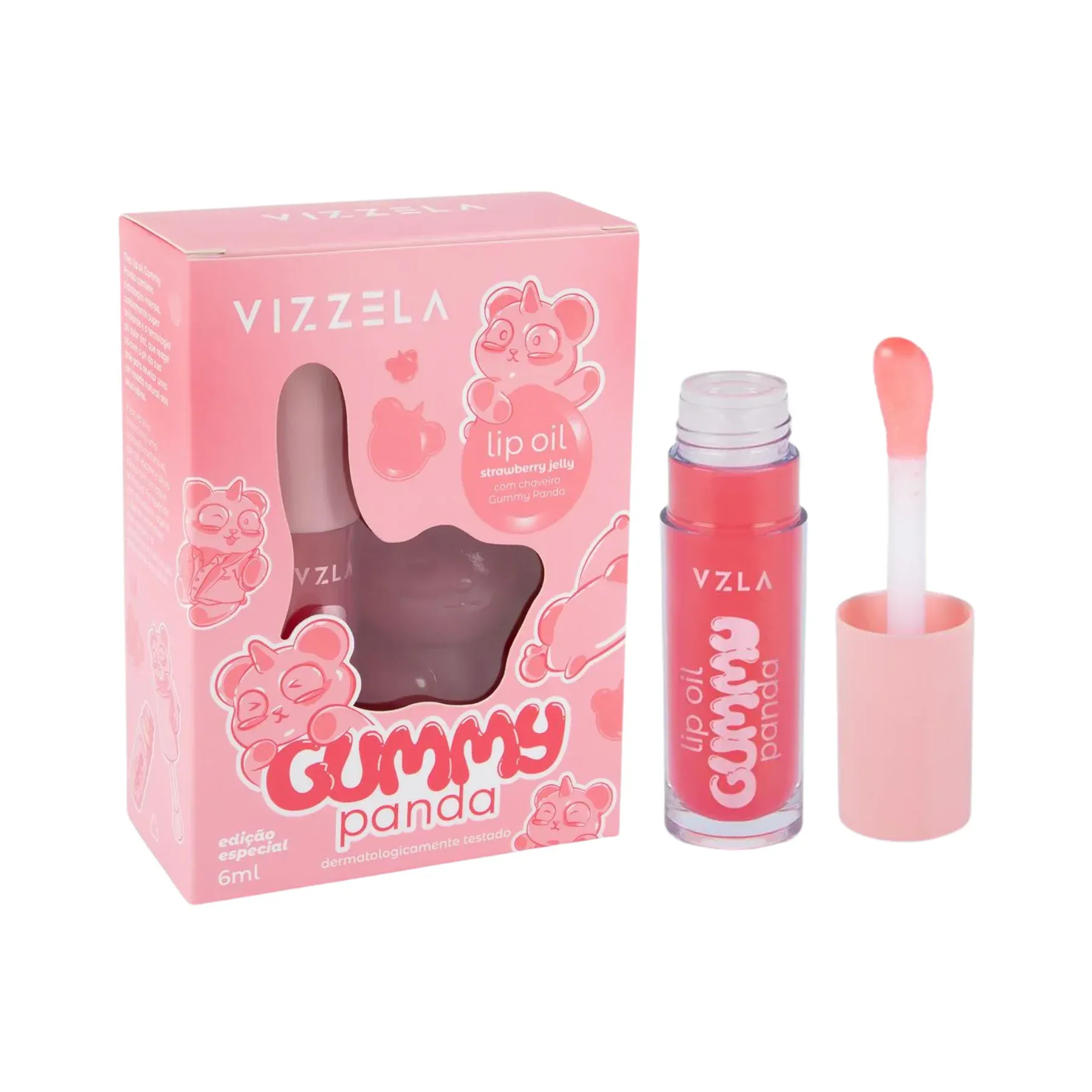 Lip Oil Gummy Panda